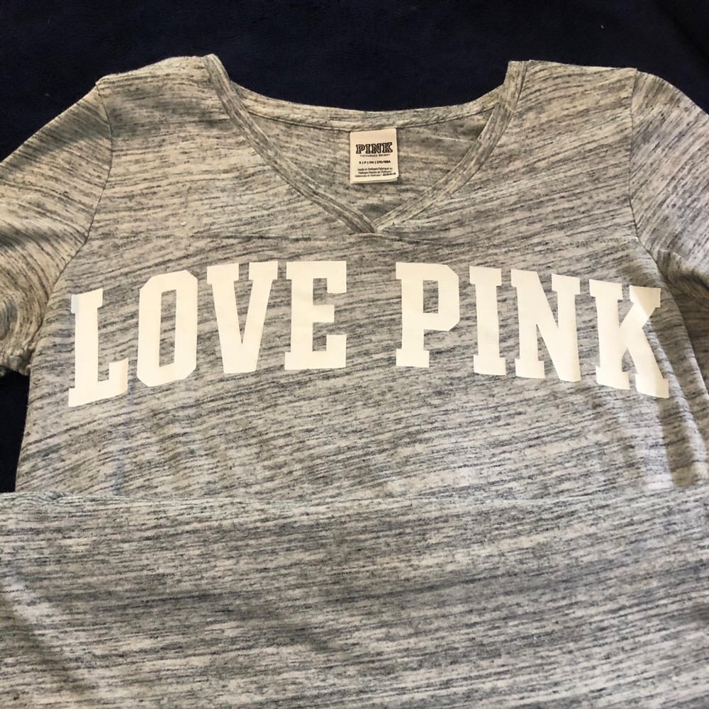 Grey PINK shirt